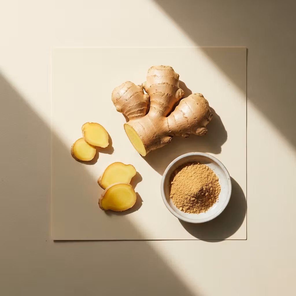 Fresh ginger root